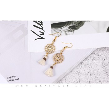 10pcs/lot Gold Zinc Alloy Flowers Geometry Charms Earrings Connectors For DIY Earrings Jewelry Making Finding Accessories