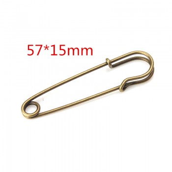 5pcs/lot 20 style fashion Iron Big Brooch Pins Fitting Women Diy Brooch Base Jewelry Accessories Findings