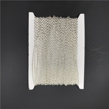10m/roll Diameter 2/2.5/3mm Iron Metal Chains Bulk Necklace Components Gold Silver Color Open Link Chain For Diy Jewelry Making