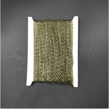 10m/roll Diameter 2/2.5/3mm Iron Metal Chains Bulk Necklace Components Gold Silver Color Open Link Chain For Diy Jewelry Making