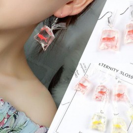 5pcs Cute 25mm Small Fish Candy Resin Stone Child Earring Drop Necklace Pendant Diy Making Handmade Jewelry Finding C27
