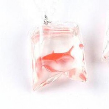 5pcs Cute 25mm Small Fish Candy Resin Stone Child Earring Drop Necklace Pendant Diy Making Handmade Jewelry Finding C27