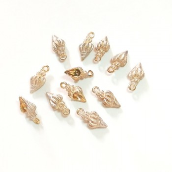 New 10 Pieces Cute Lovely Nautical Starfish Scallop Conch Drop Oil Zinc Alloy Charms Pendants Diy Jewelry Accessories PJ287
