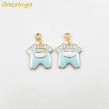 GraceAngie Cute Baby Shower Childrens Wear Style Trendy Bracelet Necklace Pendant Findings Charms Women DIY Jewelry Crafts