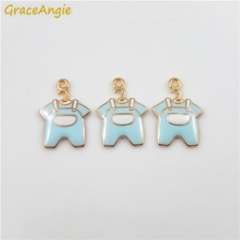 GraceAngie Cute Baby Shower Childrens Wear Style Trendy Bracelet Necklace Pendant Findings Charms Women DIY Jewelry Crafts