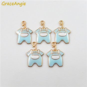 GraceAngie Cute Baby Shower Childrens Wear Style Trendy Bracelet Necklace Pendant Findings Charms Women DIY Jewelry Crafts