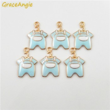 GraceAngie Cute Baby Shower Childrens Wear Style Trendy Bracelet Necklace Pendant Findings Charms Women DIY Jewelry Crafts