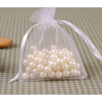 100pcs/lot 10x15 11x16 13x18 15x20cm Drawable Organza bag Wedding Christmas Gift Bags Jewelry Packaging Organza bags amp; Pouches