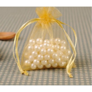 100pcs/lot 10x15 11x16 13x18 15x20cm Drawable Organza bag Wedding Christmas Gift Bags Jewelry Packaging Organza bags amp; Pouches