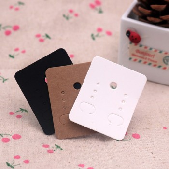 100pcs/lot Cat Rectangle Earring Paper OPP Bag Display Jewelry Brooch Pendant Necklace Bracelet Rings Hair Gifts Display Cards