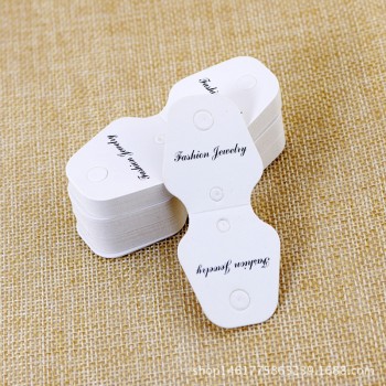 100pcs/lot Cat Rectangle Earring Paper OPP Bag Display Jewelry Brooch Pendant Necklace Bracelet Rings Hair Gifts Display Cards