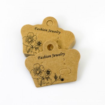 100pcs/lot Cat Rectangle Earring Paper OPP Bag Display Jewelry Brooch Pendant Necklace Bracelet Rings Hair Gifts Display Cards