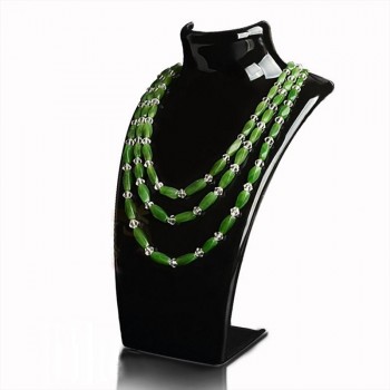 Hot Sale Three Colors 20*13.5*7.3CM Mannequin Necklace Jewelry Pendant Display Stand Holder Show Decorate Jewelry Display Shelf