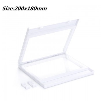 PET Membrane Jewelry Ring Pendant Display Stand Holder Bague Packaging Box Protect Jewellery amp; Stones Floating Presentation Case