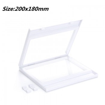 PET Membrane Jewelry Ring Pendant Display Stand Holder Bague Packaging Box Protect Jewellery amp; Stones Floating Presentation Case