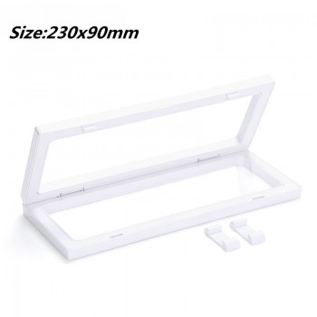 PET Membrane Jewelry Ring Pendant Display Stand Holder Bague Packaging Box Protect Jewellery amp; Stones Floating Presentation Case