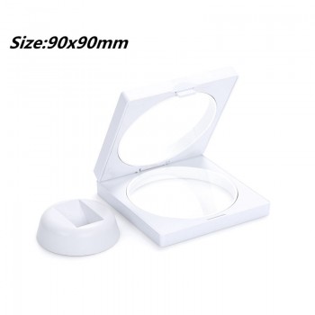 PET Membrane Jewelry Ring Pendant Display Stand Holder Bague Packaging Box Protect Jewellery amp; Stones Floating Presentation Case