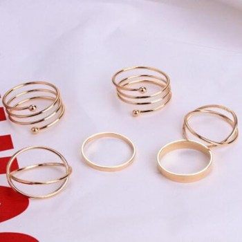 2019 fashion of the new X thermal model of finger gelenke women  surrounding three-dimensional hollow ring cross hot fashion in