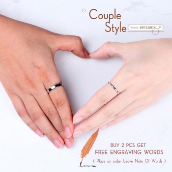 ORSA JEWELS 100% Real 925 Sterling Silver Rings for Women Simple 2019 Classic Wedding Ring Fashion Female Wholesale Jewelry SR74