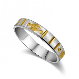 Fashion engraved exquisite pattern ring solid 925 sterling silver engagement ring for women wholesale sterling silver jewelry