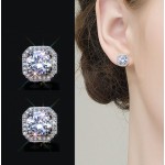 2019 New Sale fashion jewelry Water droplets wild carved female crystal from Swarovski high-end wedding jewelry earrings