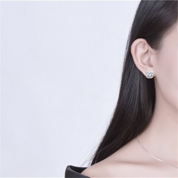 2019 New Sale fashion jewelry Water droplets wild carved female crystal from Swarovski high-end wedding jewelry earrings