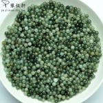 New Arrivals Natural jade A cargo beads round beads 3.5-4mm Myanmar genuine ice oil emerald with beads jewelry 100 piece
