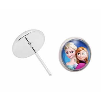 Anna Elsa girls crystal film pendant Bracelet summer Jewelry necklace style 2016 Best Selling FREE DELIVERY
