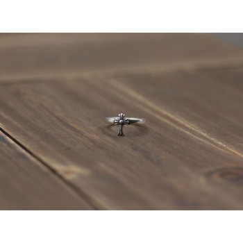 S925 sterling silver mens ring cross shape couple models fashion punk style gold classic generous gift to send lover