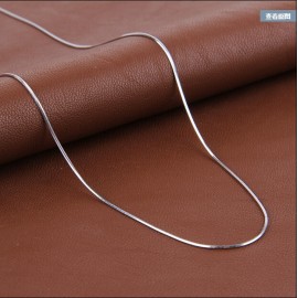2017 High quality fashion hot sell snake chain 925 sterling silver ladies`snake necklaces jewelry gift wholesale