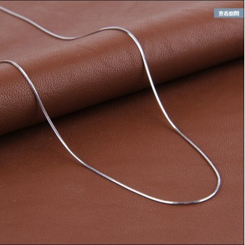 2017 High quality fashion hot sell snake chain 925 sterling silver ladies`snake necklaces jewelry gift wholesale