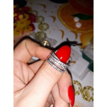 JEMMIN Fashion Rings For Women Party Elegant Luxury Bridal Jewelry 925 Sterling Silver Luxury Crystal Wedding Engagement Ring