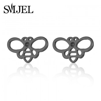 SMJEL Wild Animal Origami Gold Bee Pendant Necklace amp; Pendants Party Honey Bee Accessories Everyday Jewelry Ketting Gift