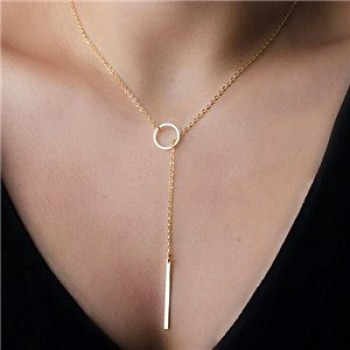 Fashion Double chain pendant heart necklace gold dot Long Necklace Women choker Necklace Drop shipping collares de moda 2019