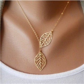 Fashion Double chain pendant heart necklace gold dot Long Necklace Women choker Necklace Drop shipping collares de moda 2019