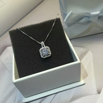 2019 Sale sector genuine 925 silver hot OPAL necklace Fine jewelry Crystals from Swarovski Christmas 925 jewelry
