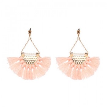 JURAN 13 Colors 2017 New Fashion Fringing Earrings Statement Jewelry Tassel Long Earring For Women Wedding Dangle Drop Earrings