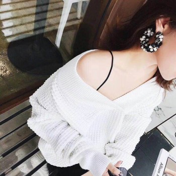 MENGJIQIAO 2018 Korean New Fashion Lace Wreath Big Circle Earrings For Women Handmade Simulated Pearl Statement Dangle Oorbellen