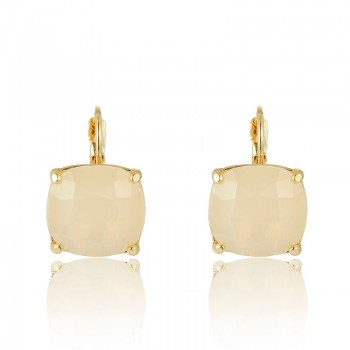 2018 HOT Sale Fashion Big Classic Gold-color Earrings For Women Brand Romantic Crystal Drop Earrings Fashion Jewelry