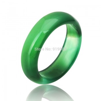 KYSZDL 2018 Hot Sale high quality Natural green/red stone stone Crystal ring jewelry gift rings for women and men Weijie