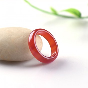 KYSZDL 2018 Hot Sale high quality Natural green/red stone stone Crystal ring jewelry gift rings for women and men Weijie