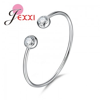 Giemi Genuine Fine 925 Sterling Silver Charming Jewelry Bracelet Bangles Women Fashion Accessories Factory Price Free Shipping