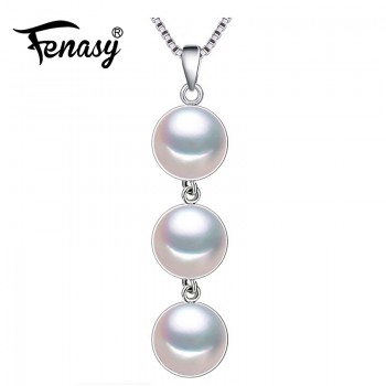 FENASY 2017 vintage accessories pearl necklace for women Wedding statement necklace,Freshwater Natural pearl bijoux femme