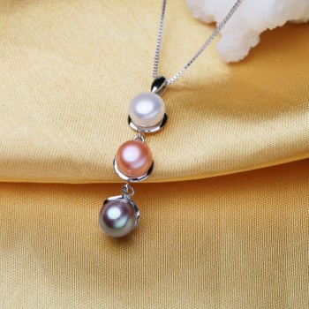 FENASY 2017 vintage accessories pearl necklace for women Wedding statement necklace,Freshwater Natural pearl bijoux femme