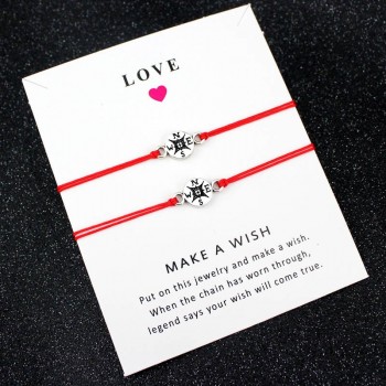 Make a Wish Dream Best Friends Thanksgiving Gift Grandma Granddaughters Aunt Niece Mother Daughters Compass Bracelets for Women