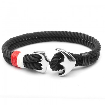 Stainless Steel Anchor Bracelet Rope Bracelets For Women Erkek Bileklik Pulseira Masculina Feminina Men Jewelry Mens jewellery
