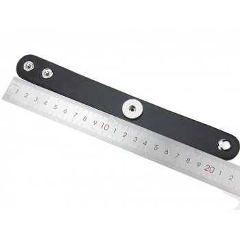 New Arrival Snap Leather Bracelet Vintage Genuine Button Snap Bracelets Fit 18MM Snap Jewelry