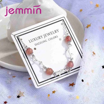 JEMMIN Charming Branch Bracelet Top Quality Real 925 Sterling Silver AAAAA Opal Romantic Gift For Lover/Sister/Friend Wholesale