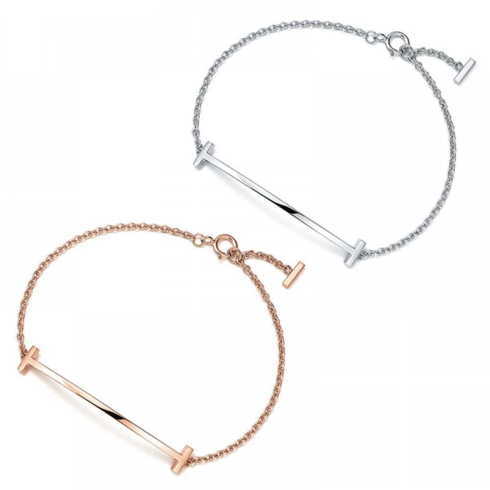 CHAMSS Genuine 100% 925 Sterling Silver Color amp; Rose Golden Adjustable Size Tiff Bracelet DIY Bangle Jewelry Gifts Free Shipping