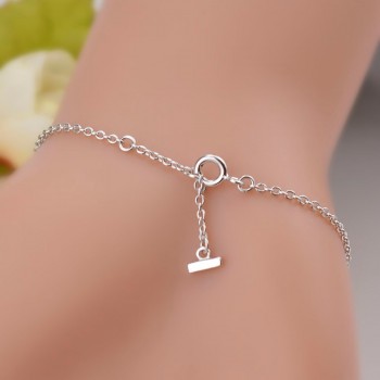 CHAMSS Genuine 100% 925 Sterling Silver Color amp; Rose Golden Adjustable Size Tiff Bracelet DIY Bangle Jewelry Gifts Free Shipping